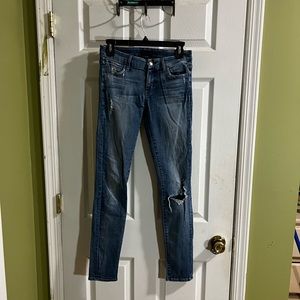 Koral Los Angeles Womens Skinny Jeans Size 6 Distressed